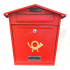 arboria-steel-letterbox-red